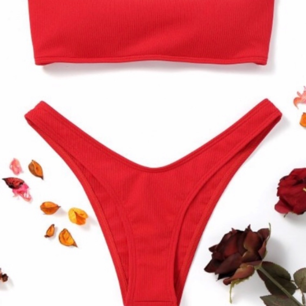 Zaful Red Bikini